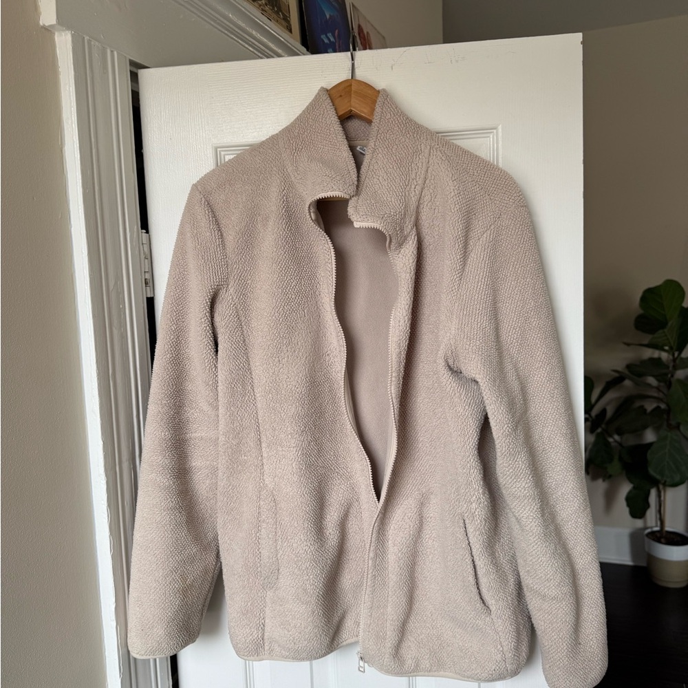 Women's Cream UNIQLO Jacket